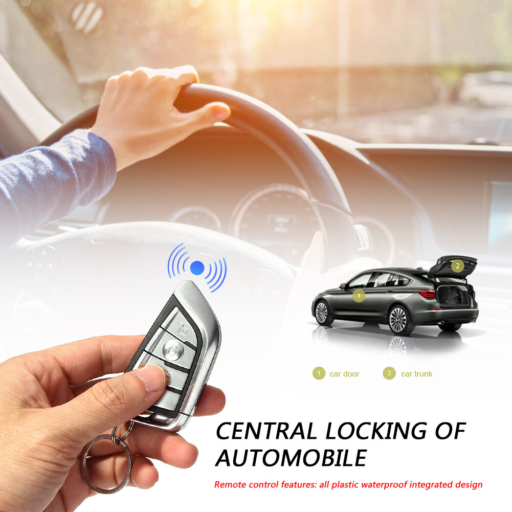 Car Remote Central Door Lock Kit Auto Keyless Entry Alarm System 402/T304