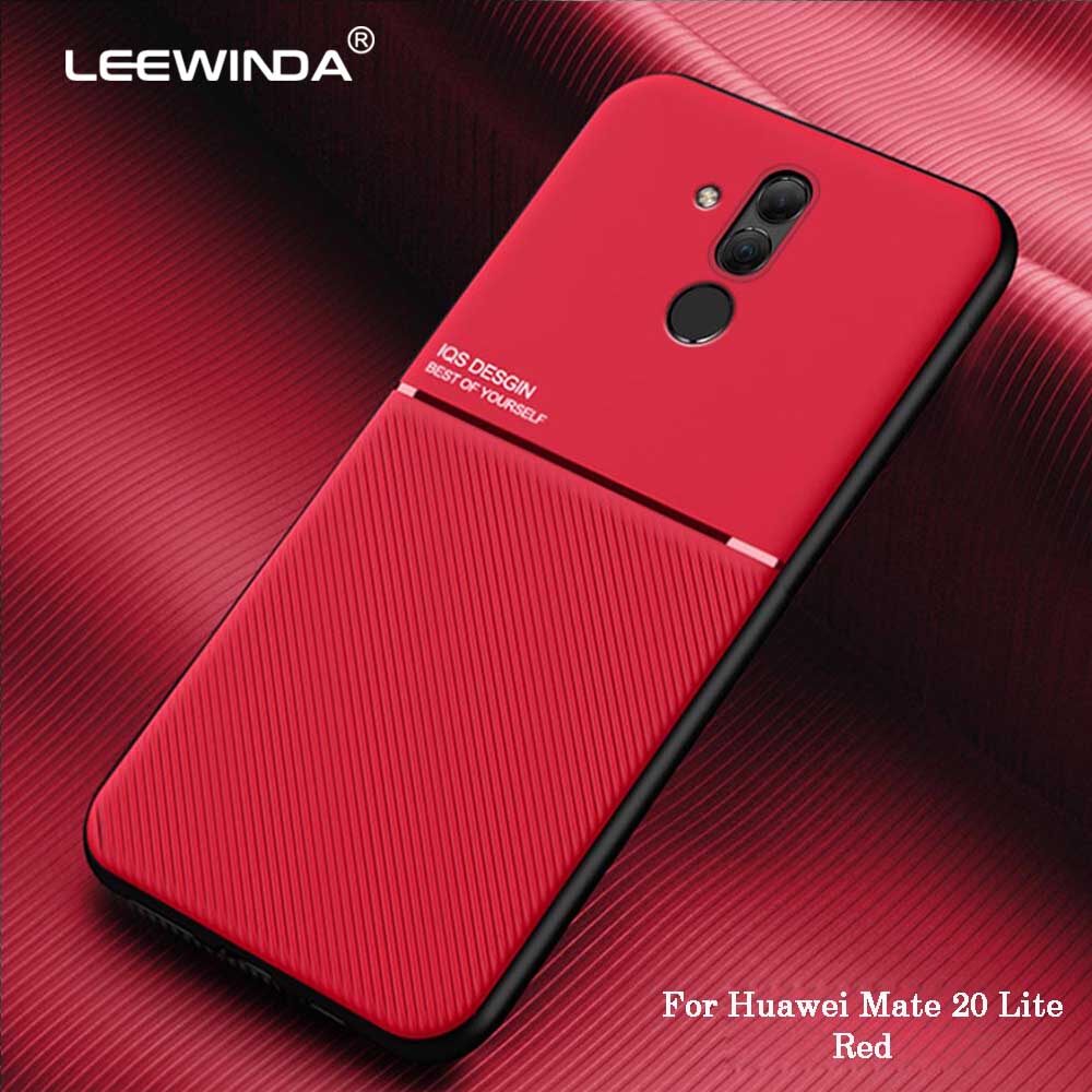 Leewinda for huawei mate 10 lite nova 2i p20 p30 nova 3e nova 4e phone case,for huawei mate 20 lite cases,luxury rubbed pattern shell twill ultra thin shockproof back cover
