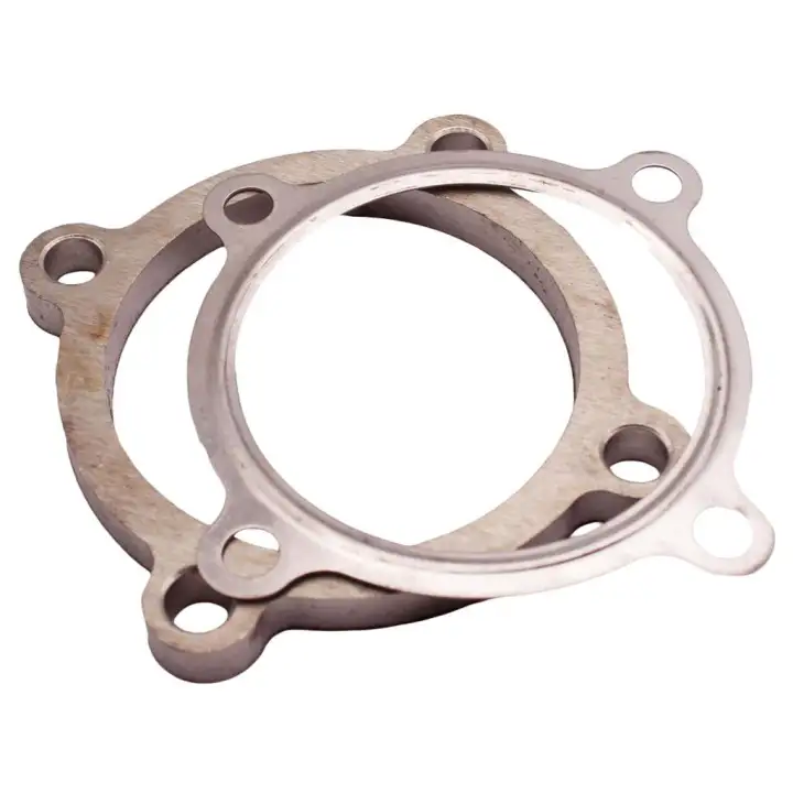 Gazechimp 4 Bolt Exhaust Flange Gasket Downpipe 3in 76mm For Garrett T3 T4 Gt30 Gt35 Turbo Lazada Singapore