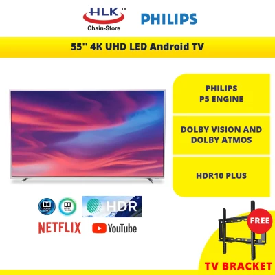 PHILIPS 55'' 4K UHD LED ANDROID TV 55PUT7374