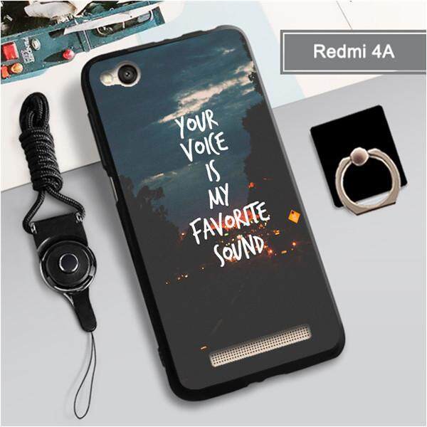 Untuk Xiaomi Redmi 4A Baru Kartun Hewan Yang Indah TPU Lembut Case Fashion Casing Ponsel Casing Kover 3in1