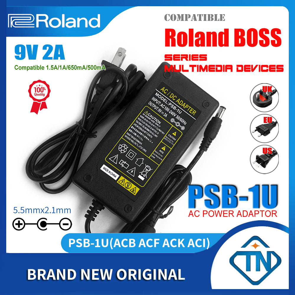 thumbnail image 2 of UpBright 9V 2A AC Adapter For BOSS BR-8 Digital Studio - Wall Charger Power Supply 2 of 6