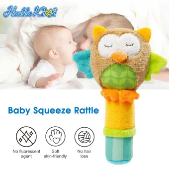 baby rattles and squeeze toys