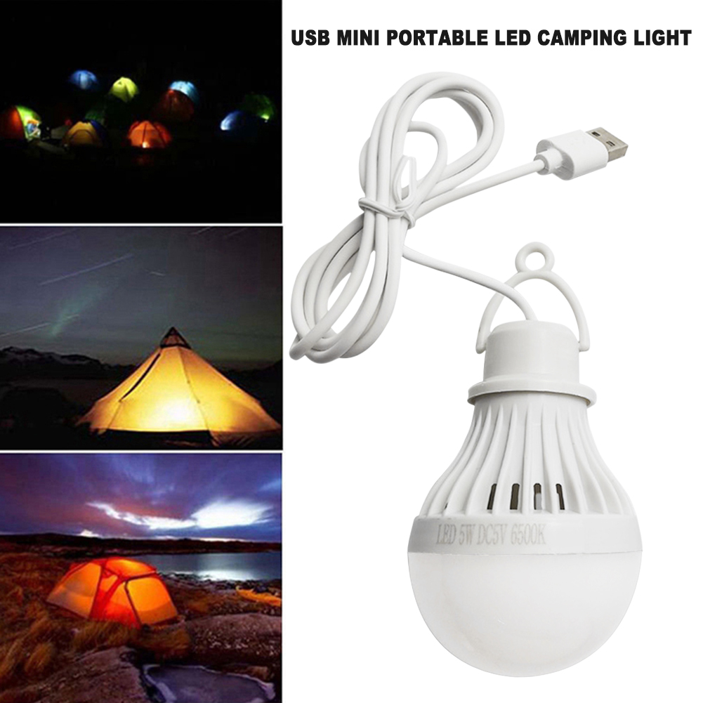 Mini Portable Camping Tent Light LED Bulb Riding Emergency Reading Lamp