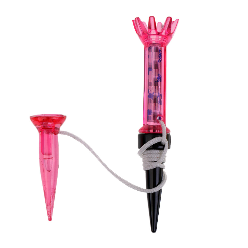 Serciya 4 miếng Golf nam châm TEE 80mm-màu ngẫu nhiên