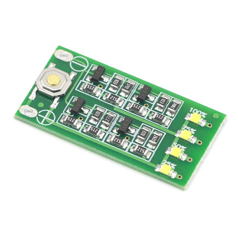 Mô-đun Đèn Chỉ Báo Dung Lượng Pin Lithium 3 S 11.1V 12V 12.6V Lipo Li-ion Cấp Nguồn Bảng Trưng Bày 3 Series 9-26V
