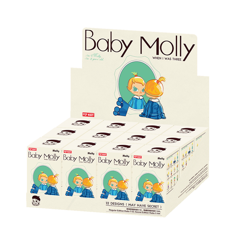 POP MART Baby 茉莉 When I Was three！Series Action Figures Blind Box