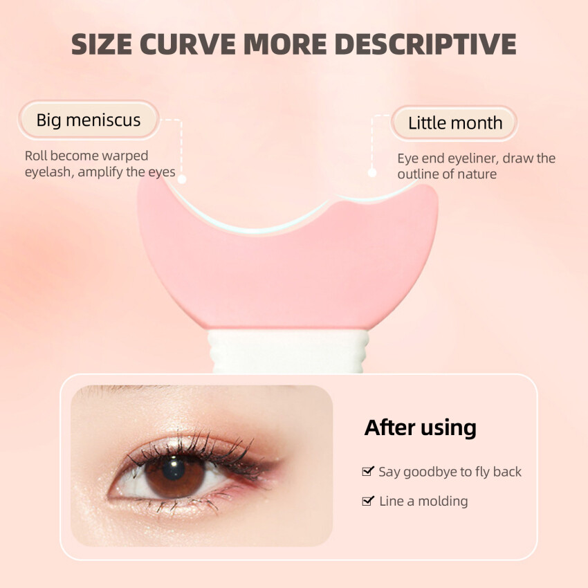 【In Stock x TOPQSC】1 Pc Makeup Beauty New Eyeliner Eyeshadow Stencil Models Template Shaper Tool Quick Eyeliner Eyeshadow Stencil