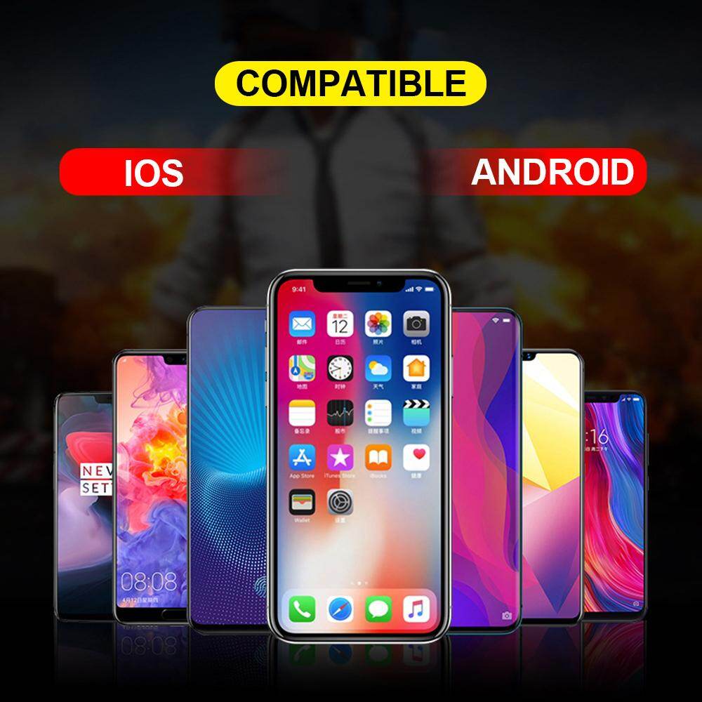 Gzza【 Gamepad 】 Ưa Thích Giá Rẻ M10 M11 Sáu Ngón Tay Tay Cầm Chơi Game Di Động Tay Cầm Chơi Game Cho Memo Di Động Bộ Điều Khiển Trò Chơi Điện Thoại Tay Cầm Chơi Game Cho Bộ Điều Khiển Trò Chơi Pubg Tương Thích