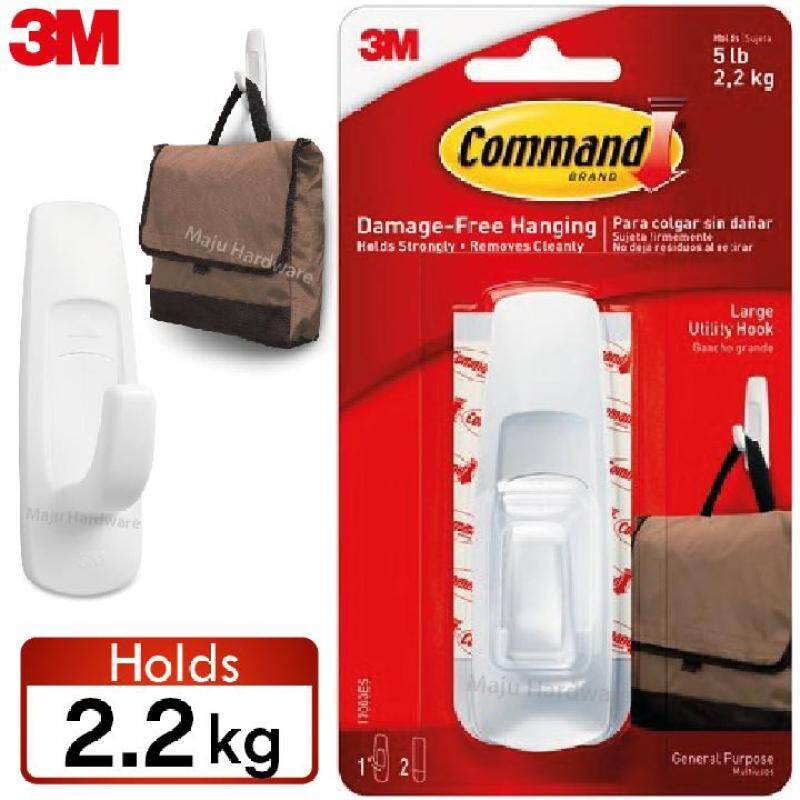 3M Command 17003 2.2kg Organize Hook Wall Organizer General Purpose