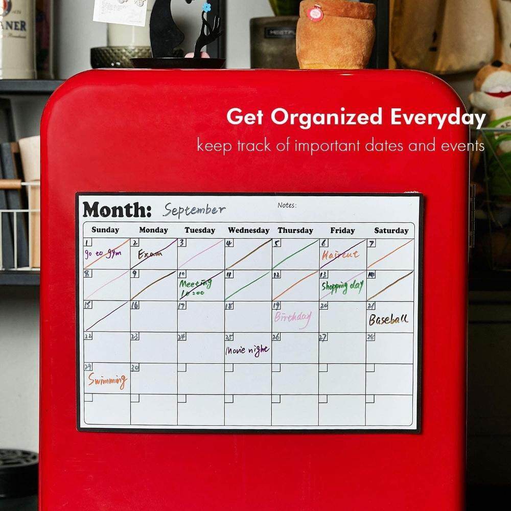 PIDISTR Monthly Whiteboard Work Plan To Do List Grocery List Fridge s Plan Notepad Week Planner Plan Memo