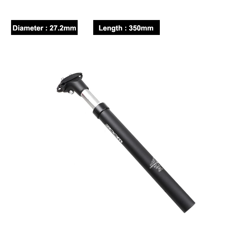 ZOOM Bike Seatpost Spring Suspension Damping Seatpost 27.2/30.9/31.6mm MTB Road Bike Bicycle Aluminum Alloy Seat Post Seat Tube