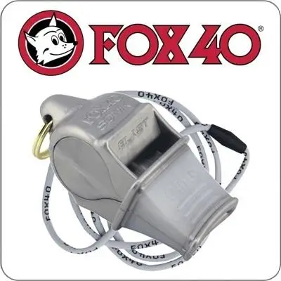 Fox 40 Whistle Sonik Blast CMG With Lanyard