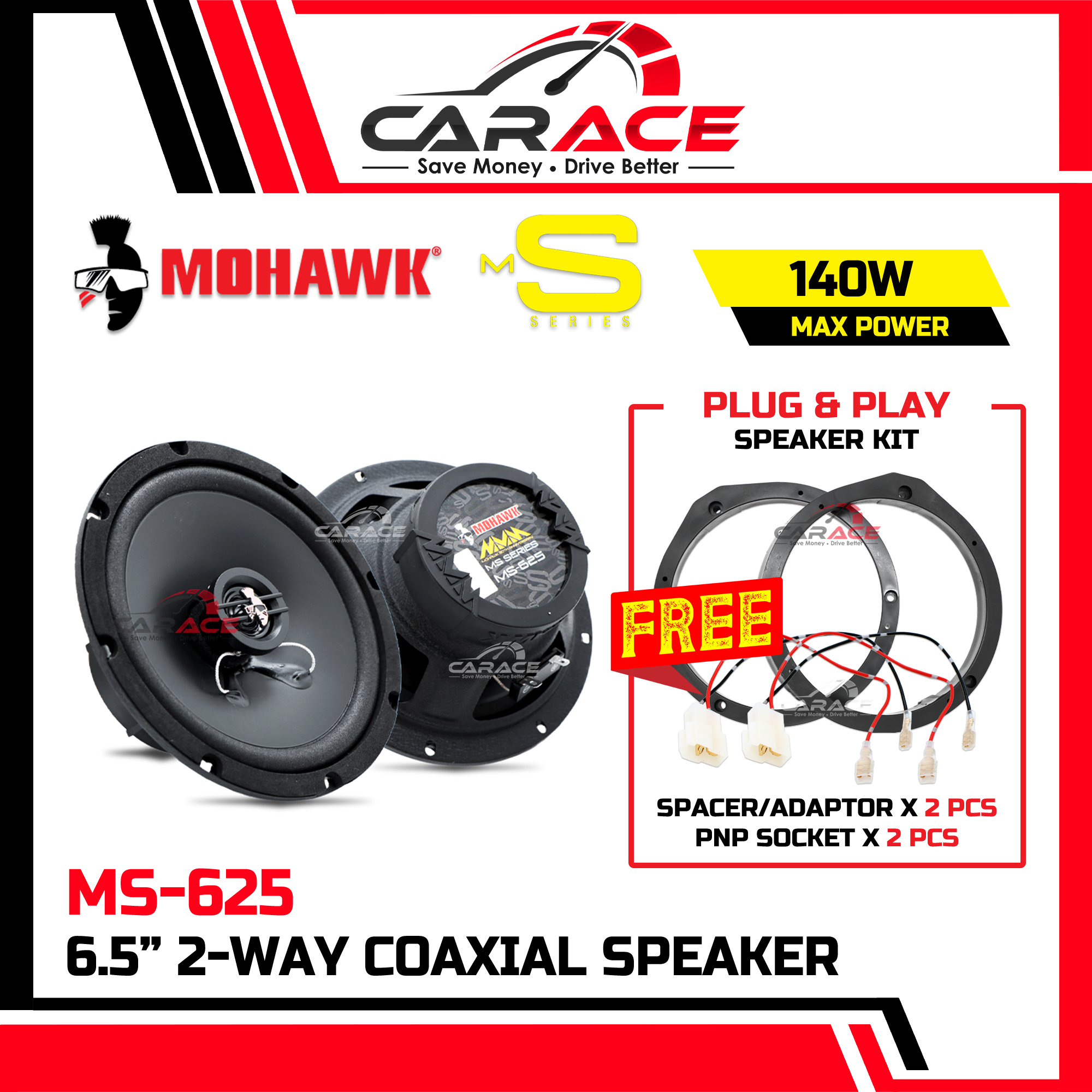 Mohawk Speaker Vios Ncp Plug And Play Speaker Pnp Front