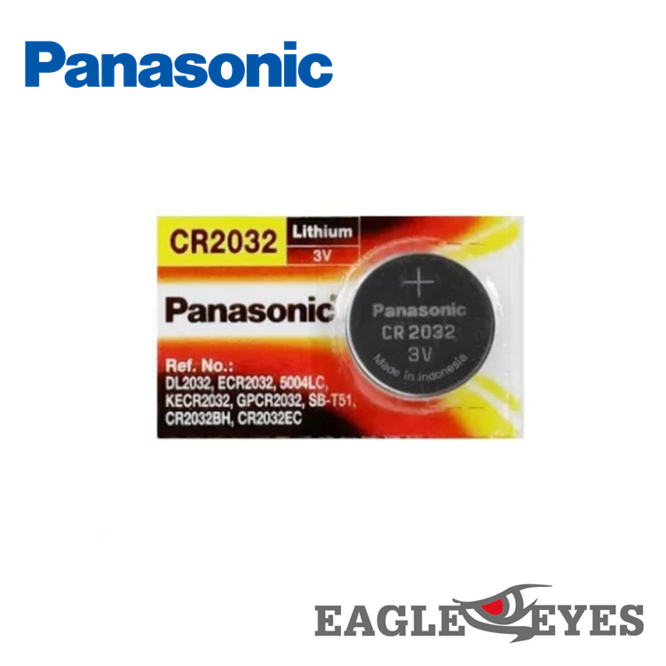 Panasonic CR2032 Lithium Coin Cell Batteries Lazada