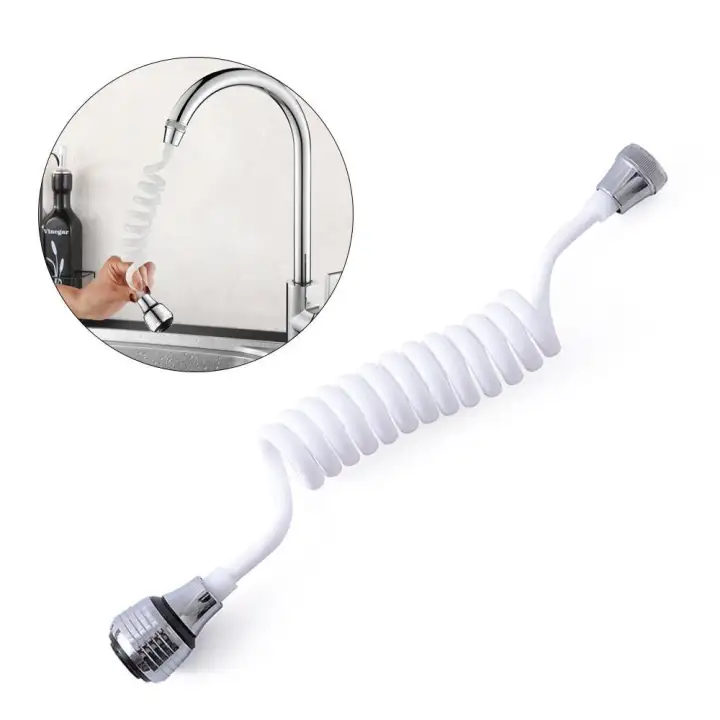 Hosdog Kitchen Faucet Extension Extender Long Hose Shrinkable