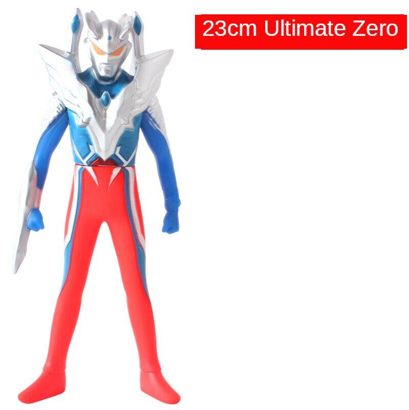 23CM Ultraman Children's Toy Tiga Zero Geed Orb Ginga 34 Styles of Soft Plastic Model Anime Doll Kid Toys
