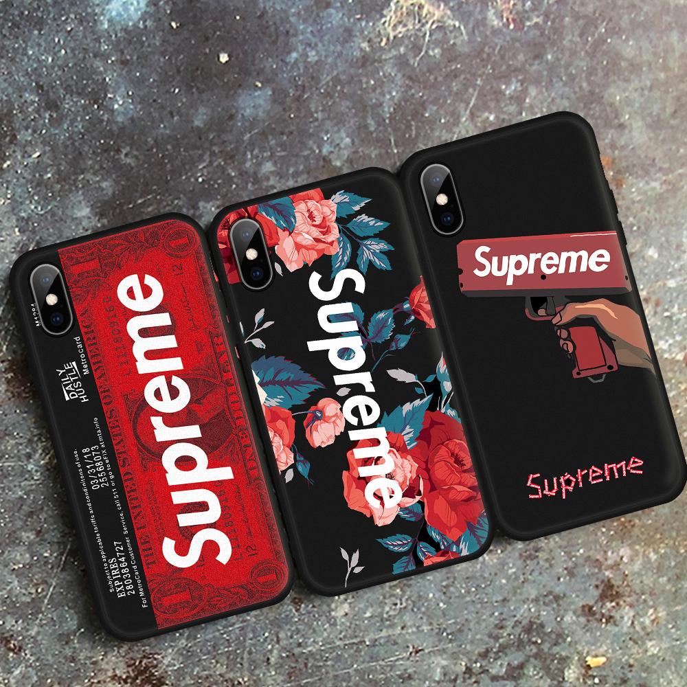 Fashion Painted Soft TPU Phone Case For iPhone 6 6S 7 8 Plus X XR XS ...