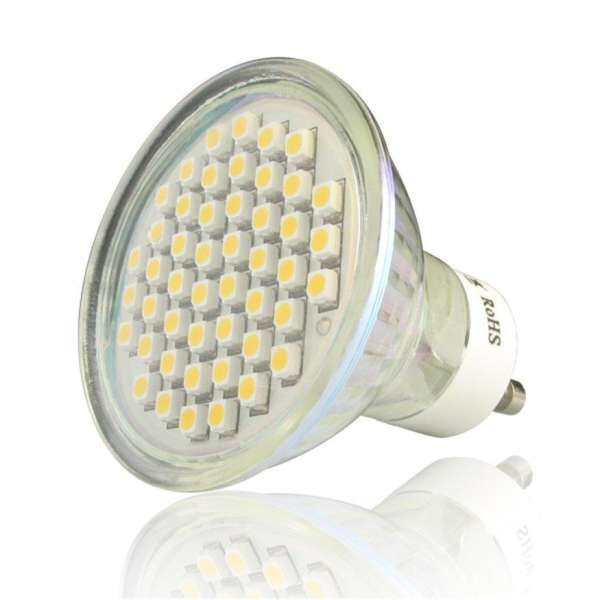 UINN 10 x GU10 3.6 W 48 SMD3528 Đèn LED Sáng Trắng Ấm/Trắng Ngày