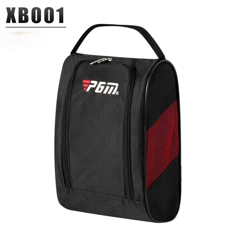 PGM Portable Mini Golf Shoes Bags Nylon Carrier Bag Lightweight Breathable Pouch XB001