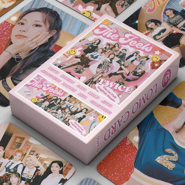 PD05 54Pcs/set Kpop Girl Group 2021 TWICE PHOTOCARD Set TWICE Come