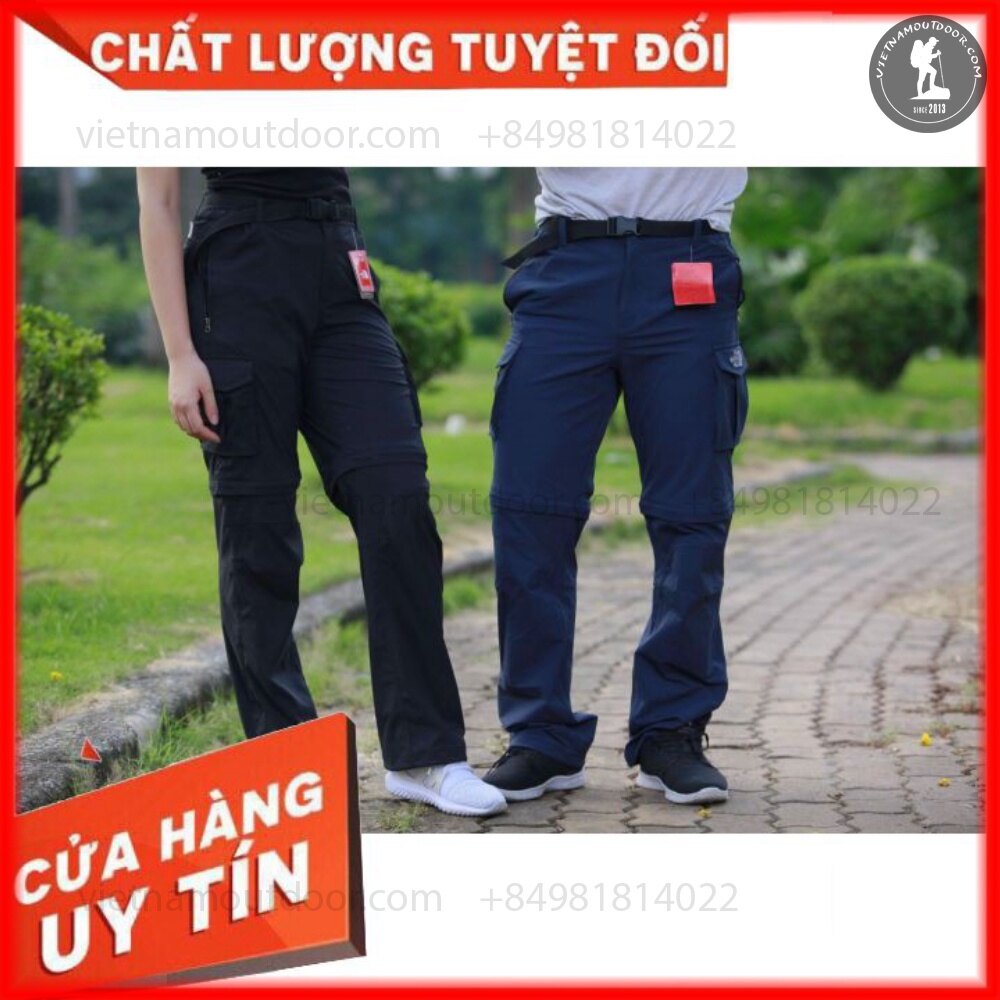 Quần dài the north face tháo ống