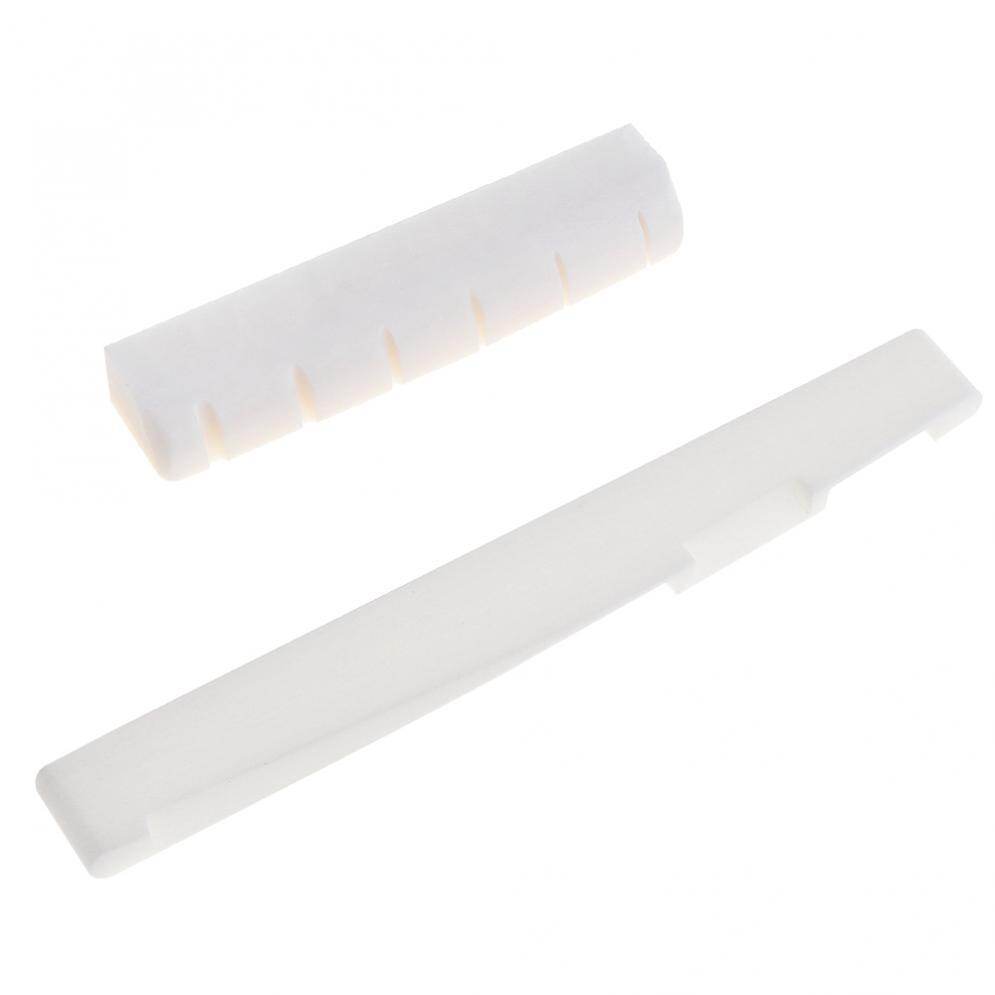 SLADE 1 Cặp Yên Ngựa Xương Đàn Guitar, Dành Cho Guitar Dân Gian Acoustic 6 Dây