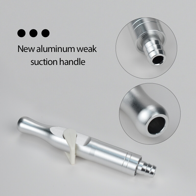 New Dental Saliva Ejector Suction Valves SE/HVE Tip Adaptor Strong/ Weak Suction Handle with Switch Dental Tool