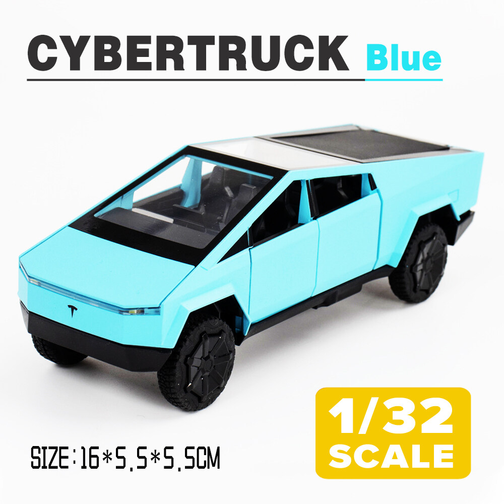 Tesla cybertruck store diecast model