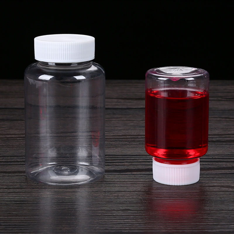 15ml/20ml/30ml/100ml Powder Bottle Solid Medicine Bottles Vial Container Seal Plastic Clear Empty