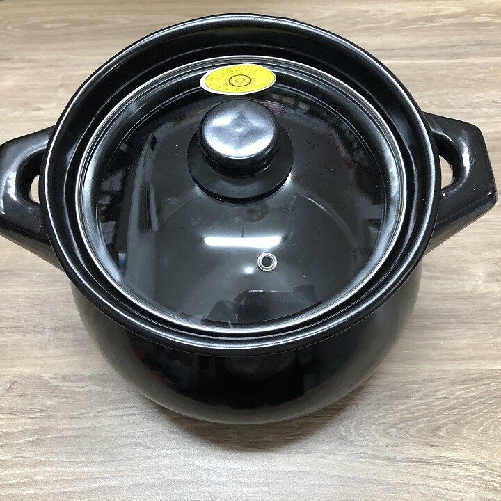 Nồi đất tráng men hầm thịt - hầm gà
