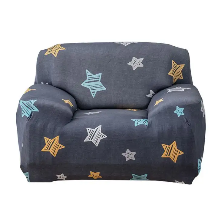 Outflety Stretch Sofa Slipcovers Printed Floral Couch Covers 360