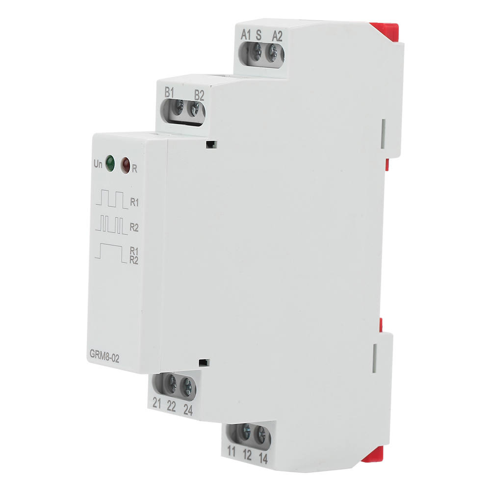 GRM8-02 Electronic Impulse Relay Latching Relay Memory Electronic Impulse Relay Relay AC 230V