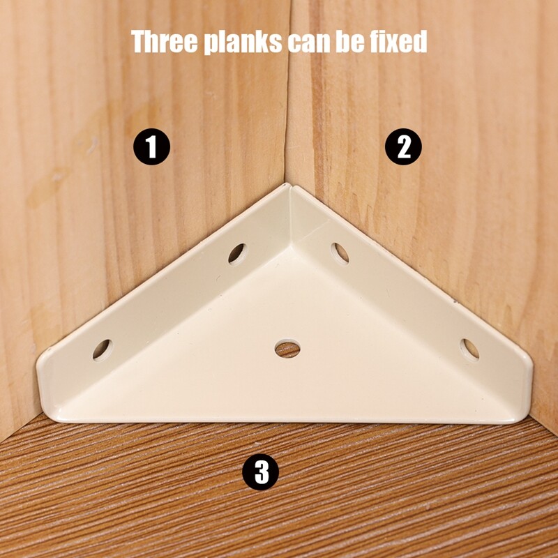 1-5 cái ốc vít đế Góc góc bảo vệ nặng góc hình tam giác bên phải đứng hỗ trợ đồ ngũ kim đồ nội thất tủ