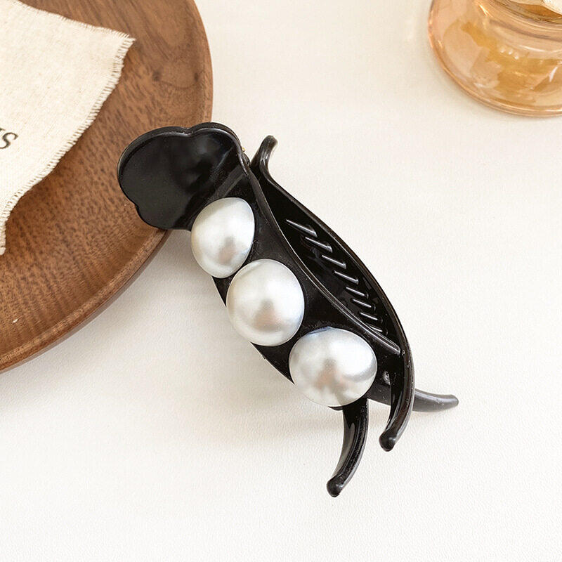 MEIMU Shiny Rhinestones Ball Hair Clip New Korean Fashion Bowknot High Ponytail Grab Clip Hairpin For Girl Woman Hair Accessories