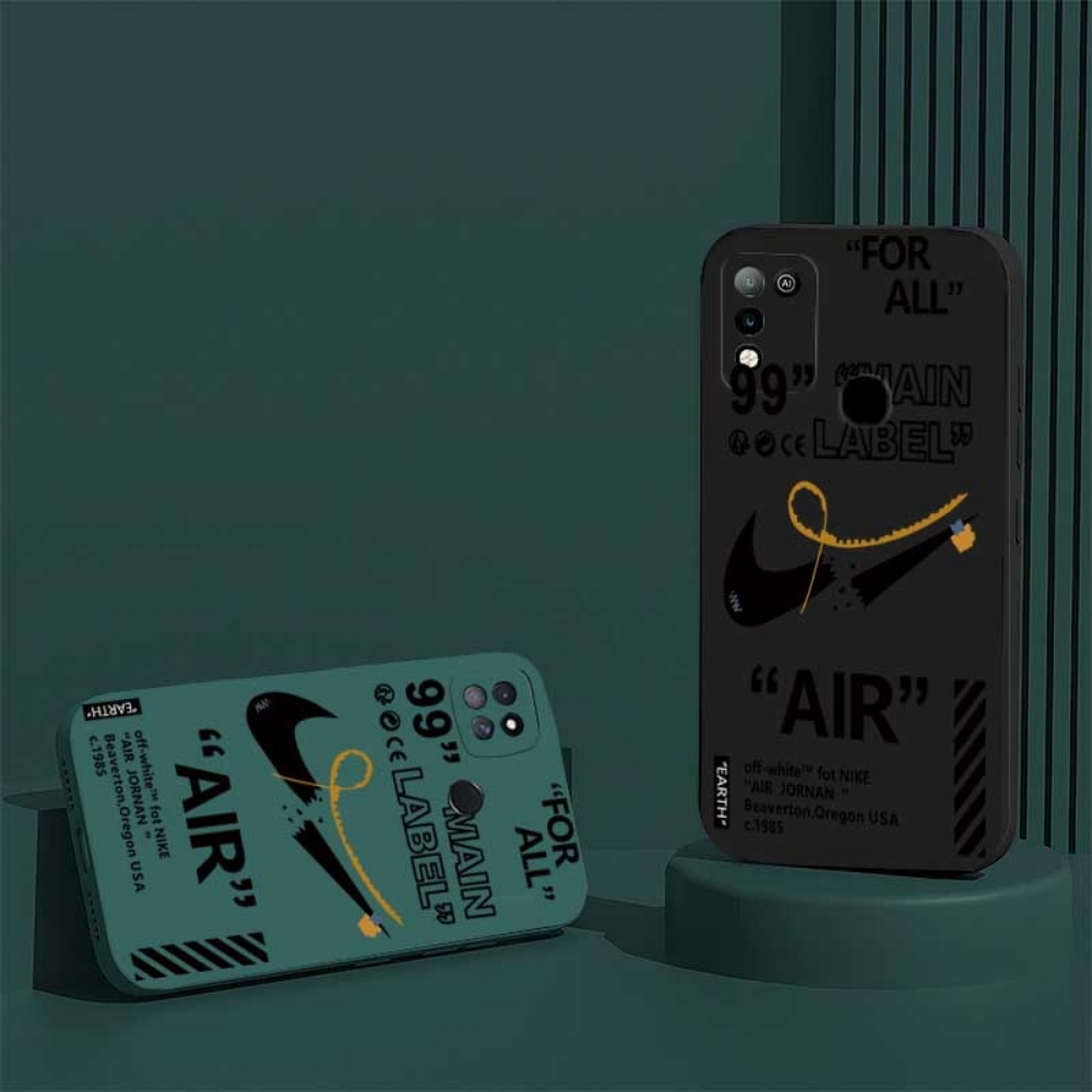 Caiweiqi Ốp HP Redmi Note 12 Note 11S 11 Pro Redmi 10c 10A 9C 9t 9A Note 10 5g Note 10S Note 9 Note8 Note7 POCO POCO X5 5g M3 Pro X3 Pro NFC thương hiệu theo xu hướng silicon mềm bọc vỏ điện thoại