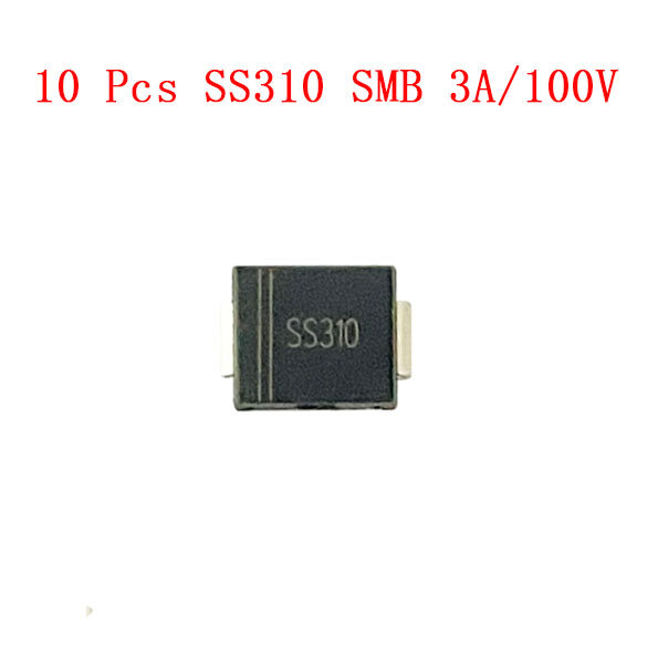 10 pcs/lot ss310 smb 3a 100v smd schottky rectifier diode