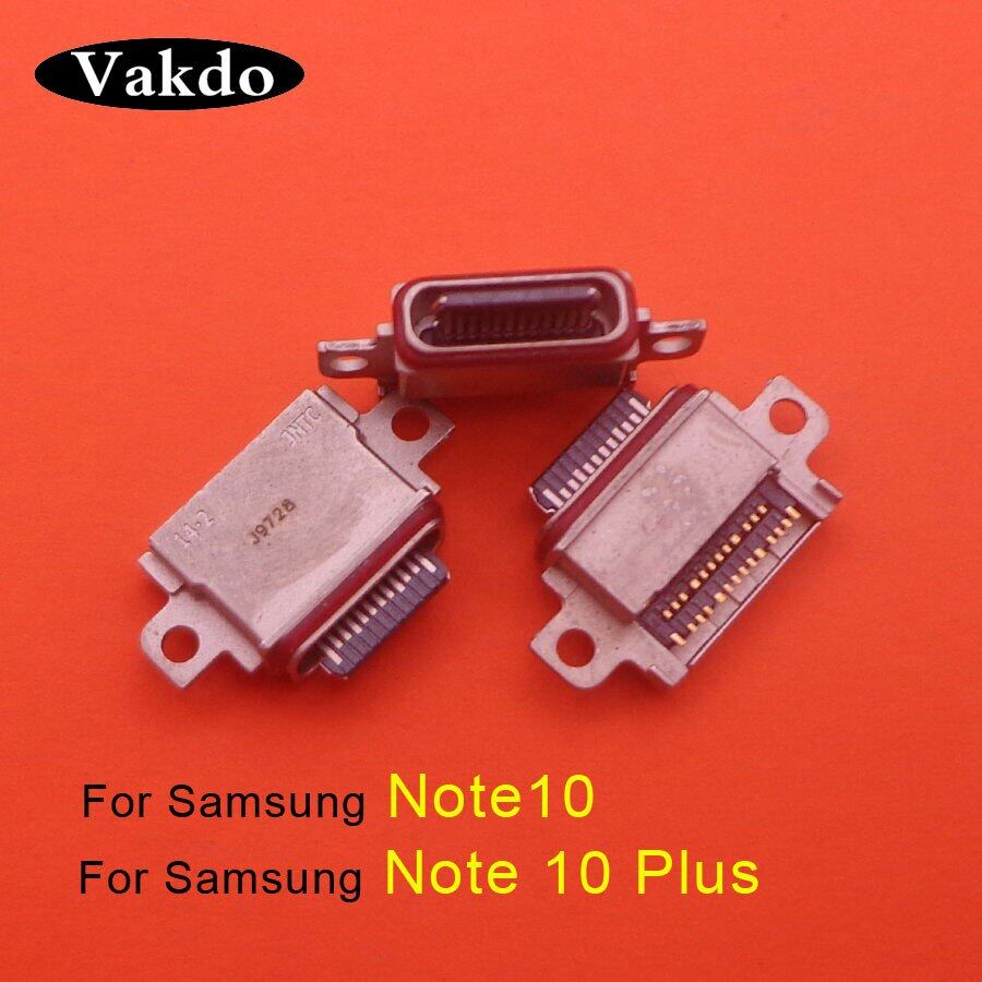 5Pcs Type-C USB Charger Jack Connector Socket Data Charging Port Tail Plug For Suitable For Samsung Galaxy S10 S20 FE Ultra Note 10 Plus S10e