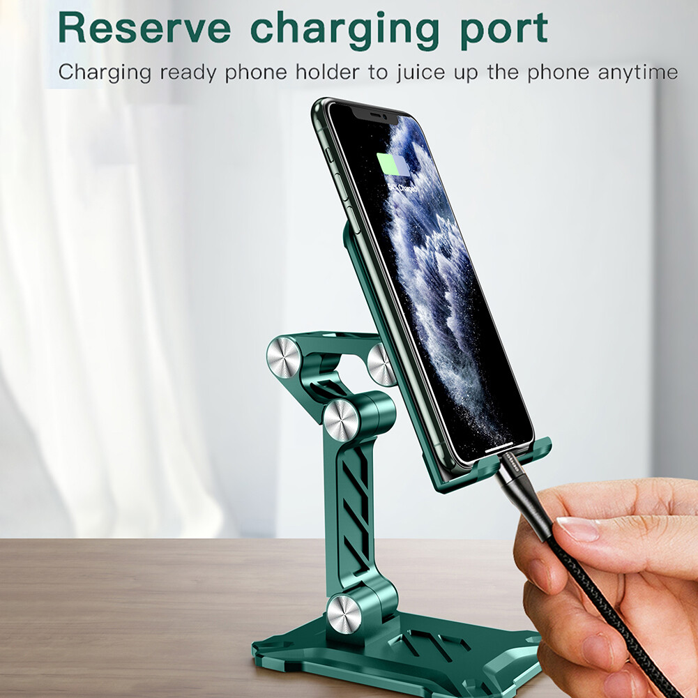 Foldable Tablet Phone Desktop Stand for iPad Holder Adjustable Desk Mount