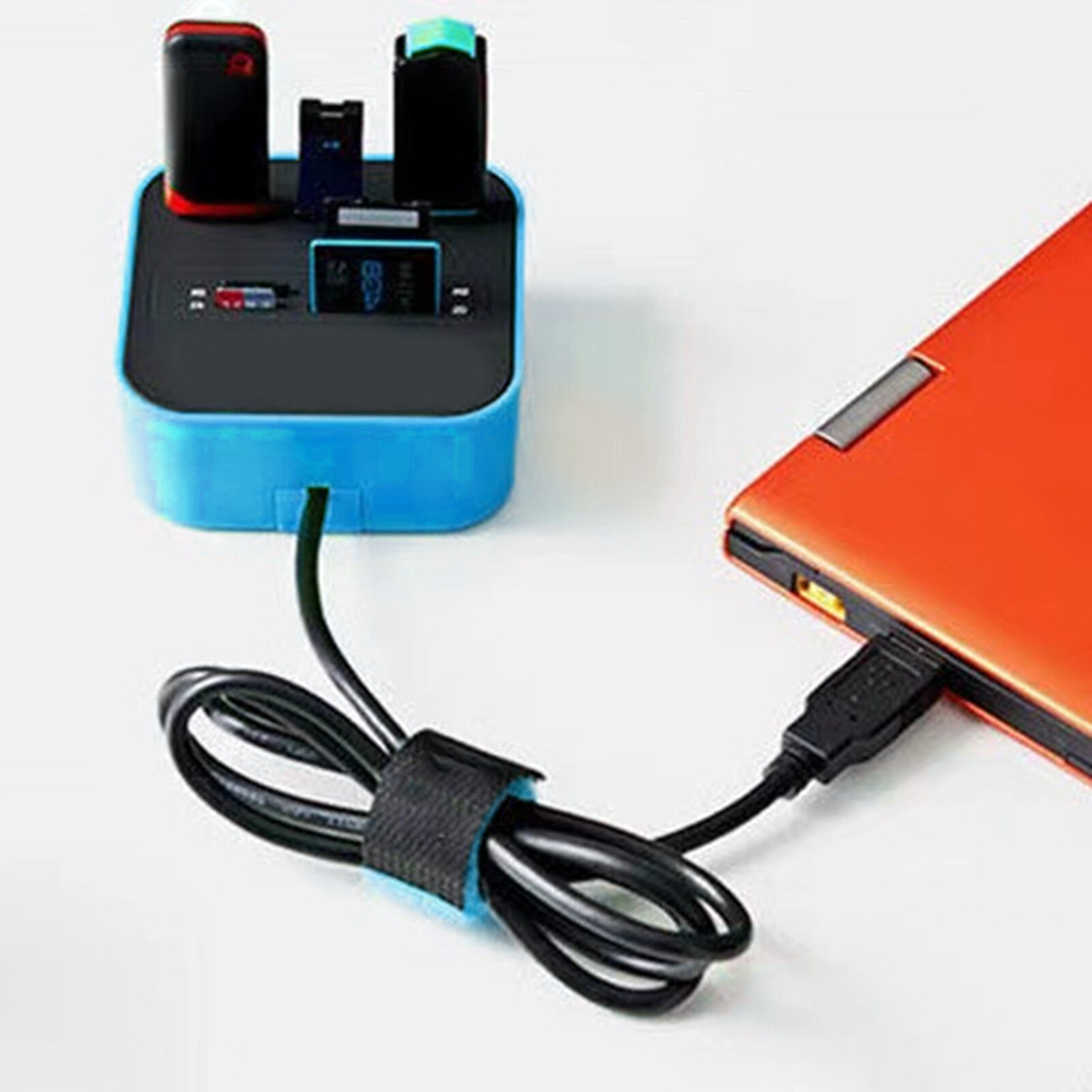 yeqinhuia USB Hub Multifunctional Plug-and-play 3 Ports Card Reader SD Data Hub Computer Accessories USB Hub Automatic