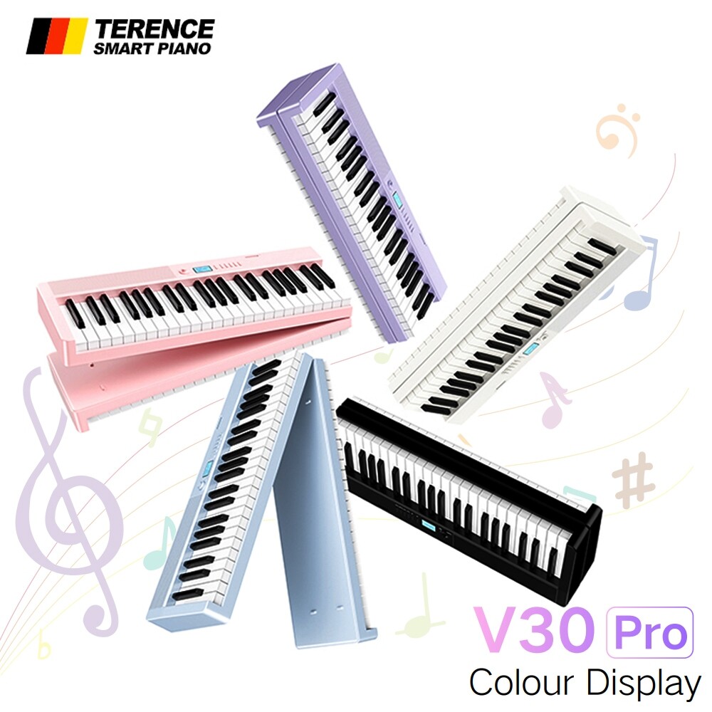 Terence V30 Folding Electronic Piano Professional 88 Keyboard