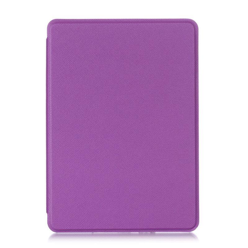 Cross Pattern Ultra-Thin E-book Case Magnetic PU Leather Flip Stand Protective Cover for Amazon All-New Kindle 10th Generation 2019 6"