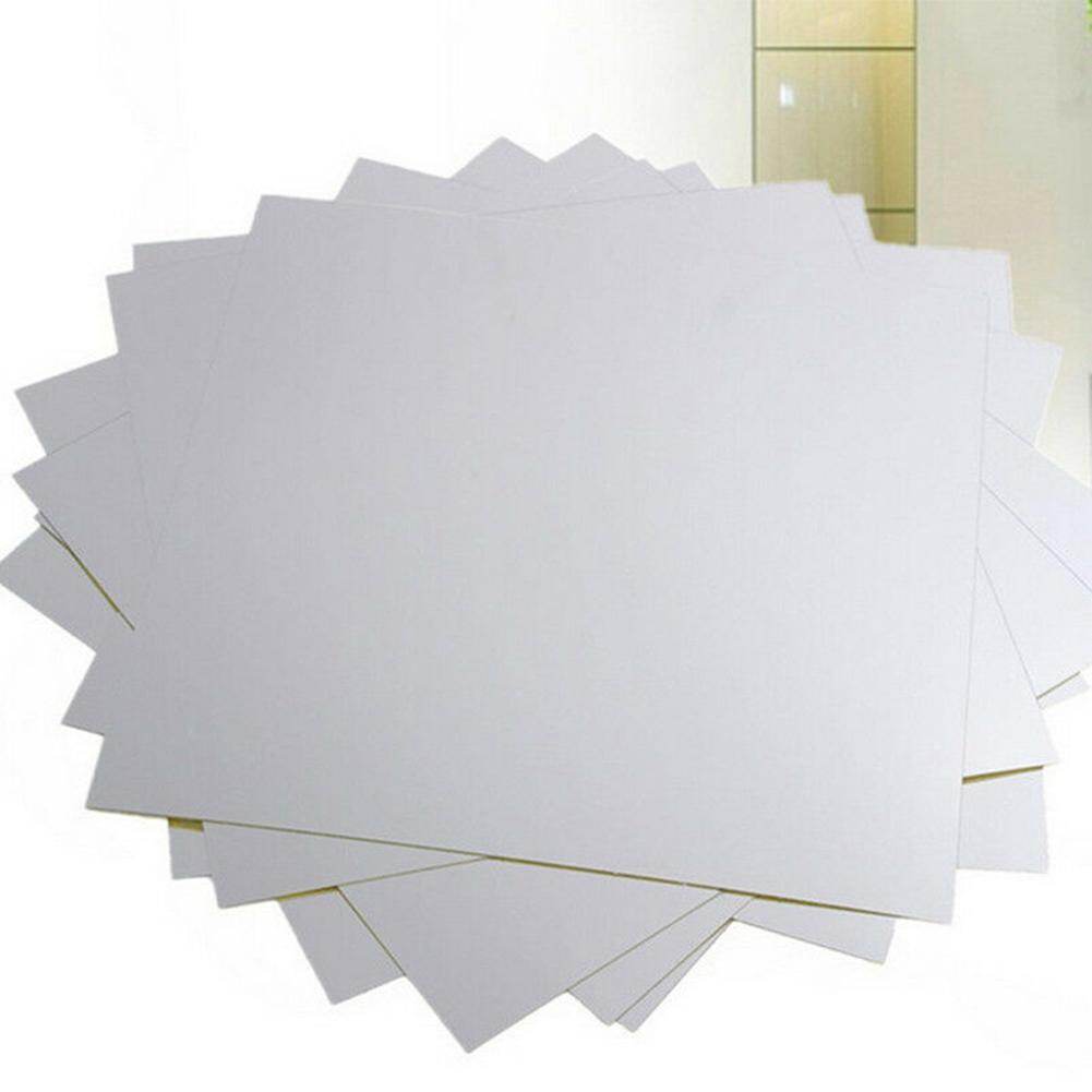 9Pcs Self-Adhesive Waterproof Mirror Surface Wall Sticker Home Bathroom Decal