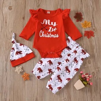 my first christmas outfit newborn boy