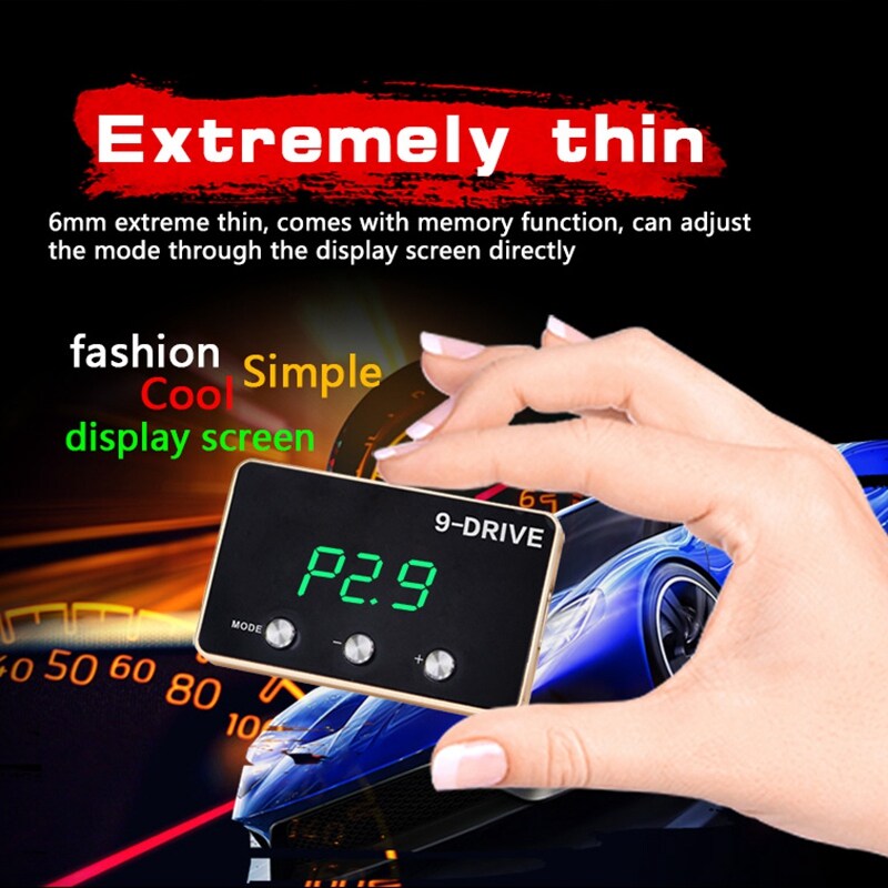 Throttle Response Controller 9 Drive Modes Racing Accelerator Potent Booster Tuning Parts Accessory