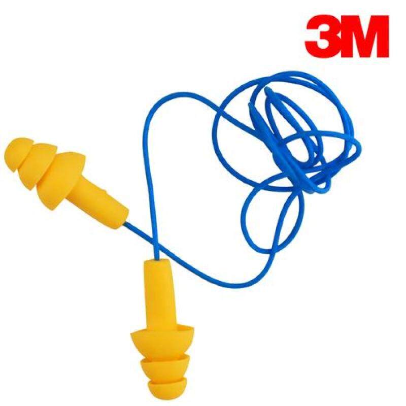 3M E-A-R UltraFit Earplugs 340-4004 (Corded, Noise Reduction, NRR: 25 dB)