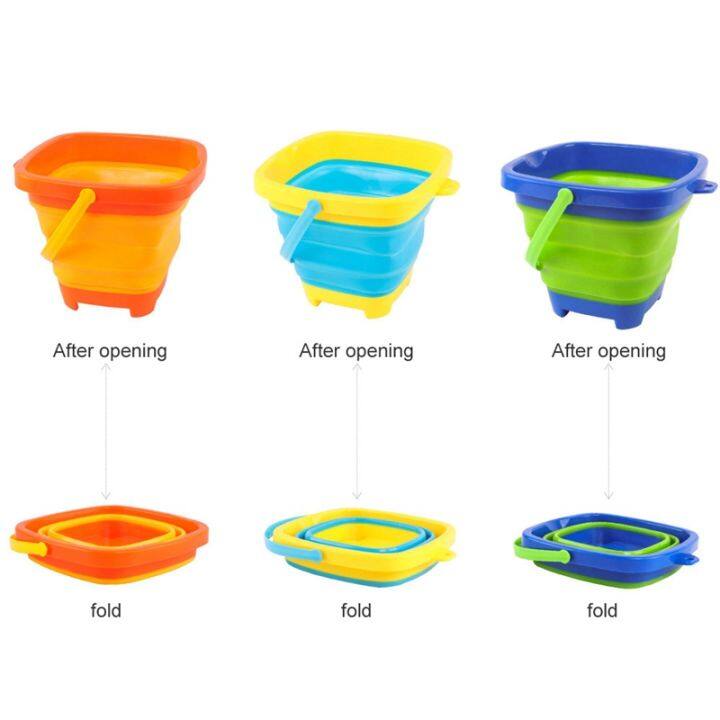 collapsible beach bucket