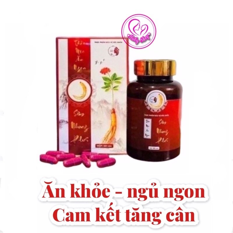 Sâm nhung plus ăn khỏe ngủ ngon, tăng cân an toàn hiệu quả
