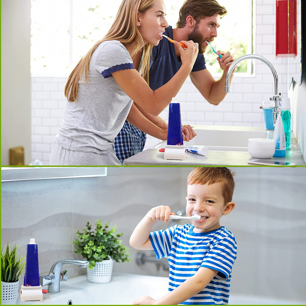 【Dizoey】Toothpaste Dụng Cụ Bóp Ống Dụng Cụ Xoay Dễ Dàng Dụng Cụ Phòng Tắm