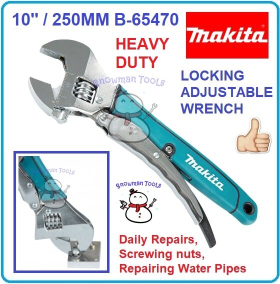 Makita discount adjustable wrench